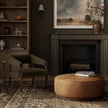 Four Hands Sinclair Large Round Ottoman