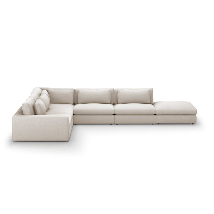 Bloor 5-Piece Sectional LAF with Ottoman