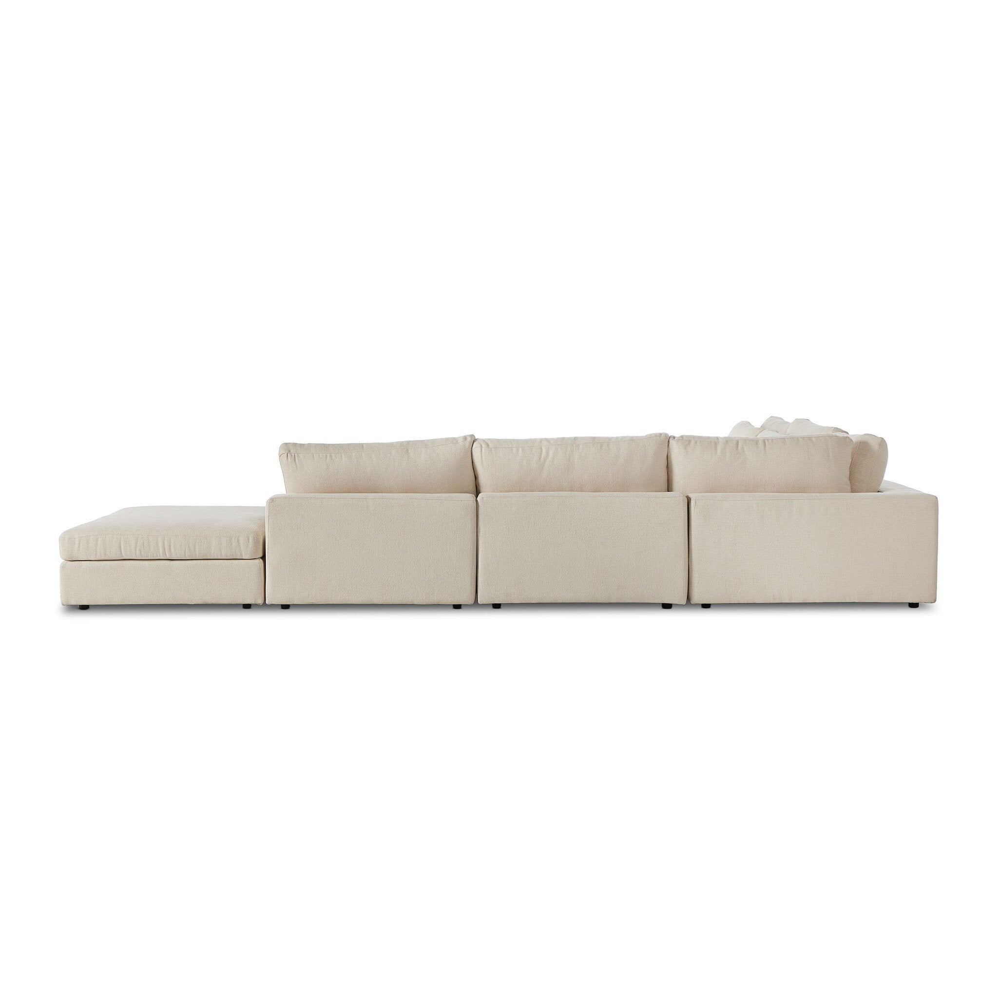 Four Hands Bloor 5-Piece Sectional LAF Sofa W/ Ottoman