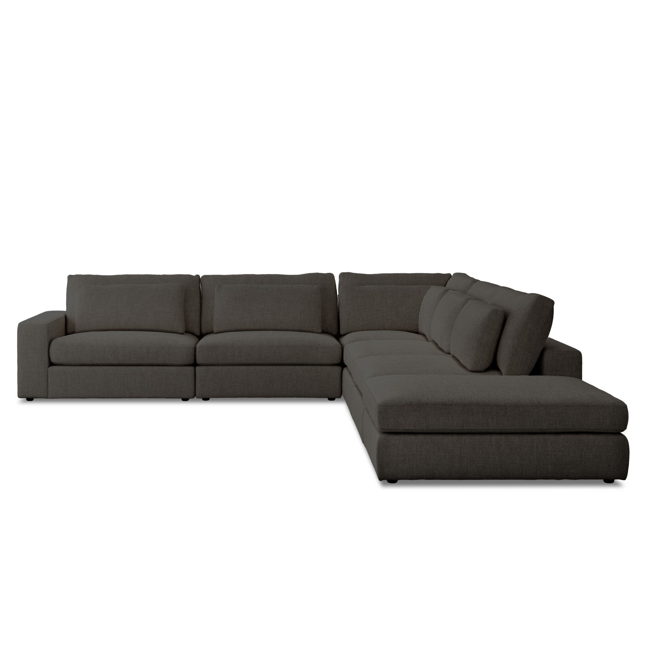Four Hands Bloor 5-Piece Sectional LAF Sofa W/ Ottoman