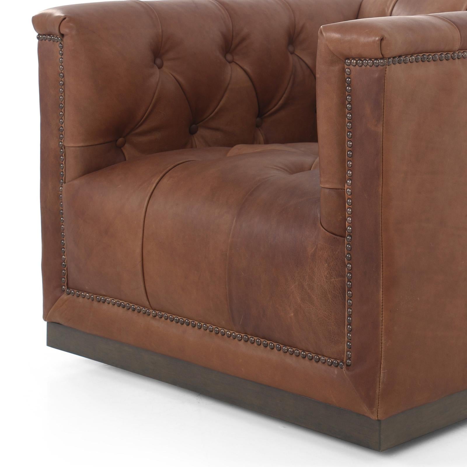 Four Hands Maxx Swivel Chair