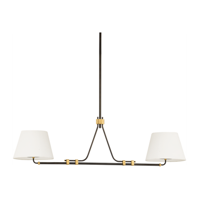 Hudson Valley Lighting Crown Heights 2 Light Linear Ceiling Light