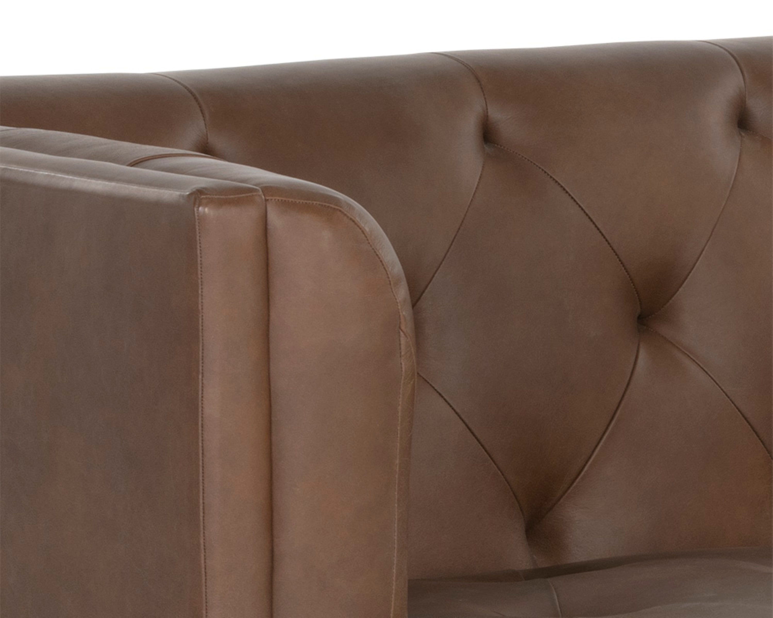 Sunpan Westin Sofa - Vintage Caramel Leather