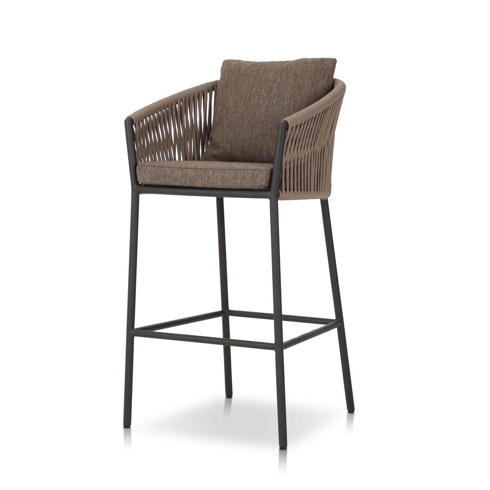 Four Hands Porto Outdoor Bar & Counter Stool Ellor Brown