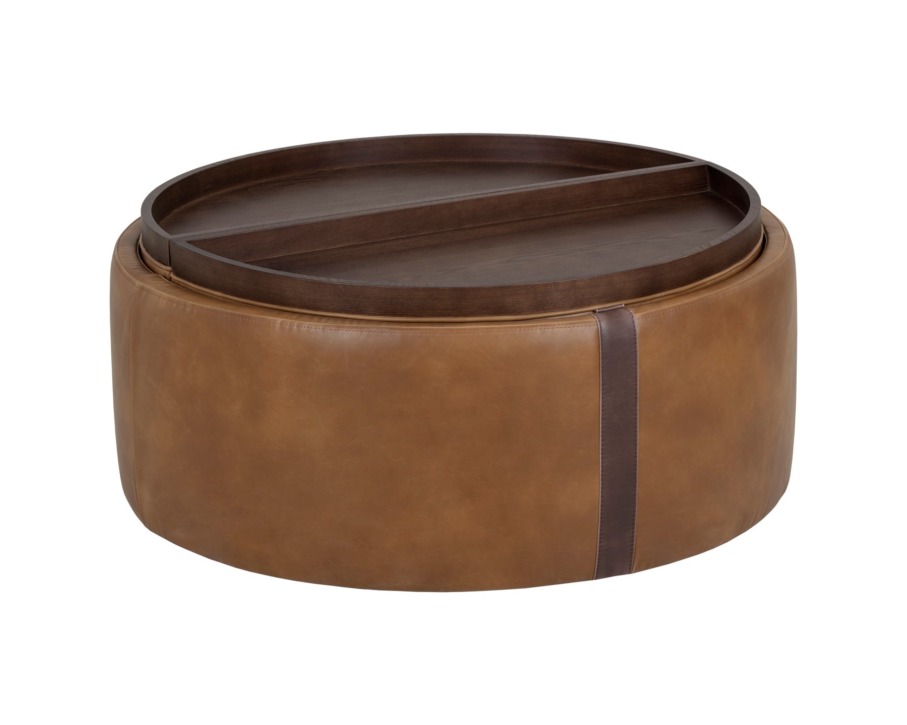 Sunpan Borelli Wheeled Storage Ottoman