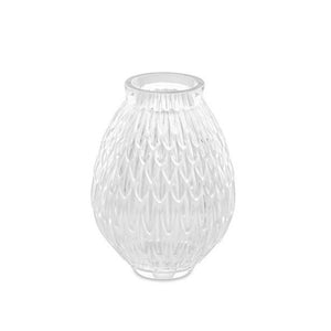 Lalique Empreinte Animale Plumes Small Vase