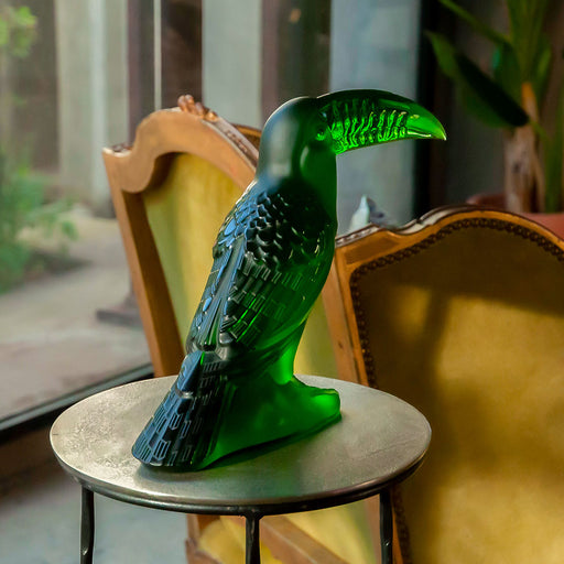 Lalique Empreinte Animale Toucan Sculpture