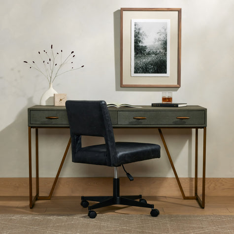 Four Hands Shagreen Desk