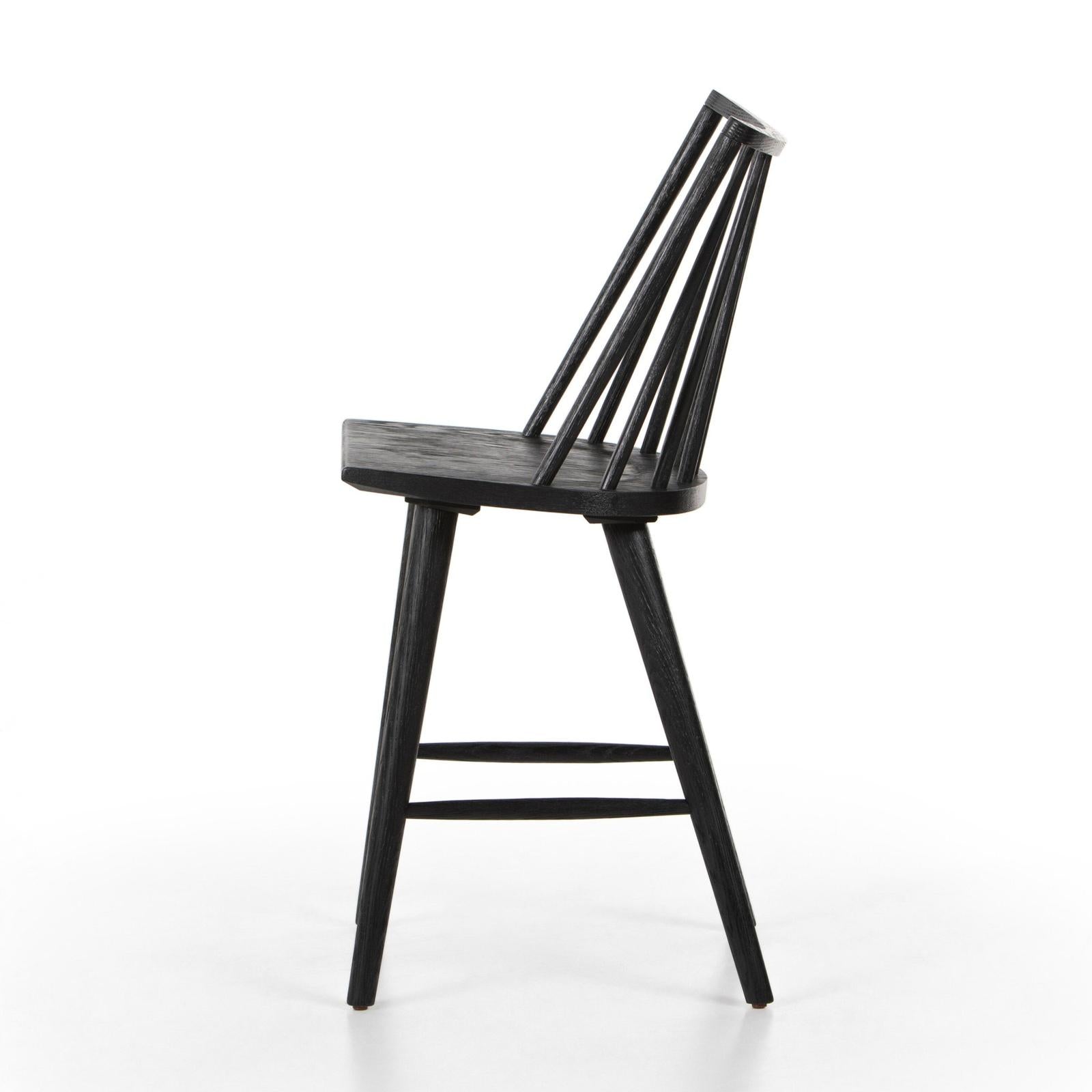 Four Hands Lewis Windsor Counter Stool