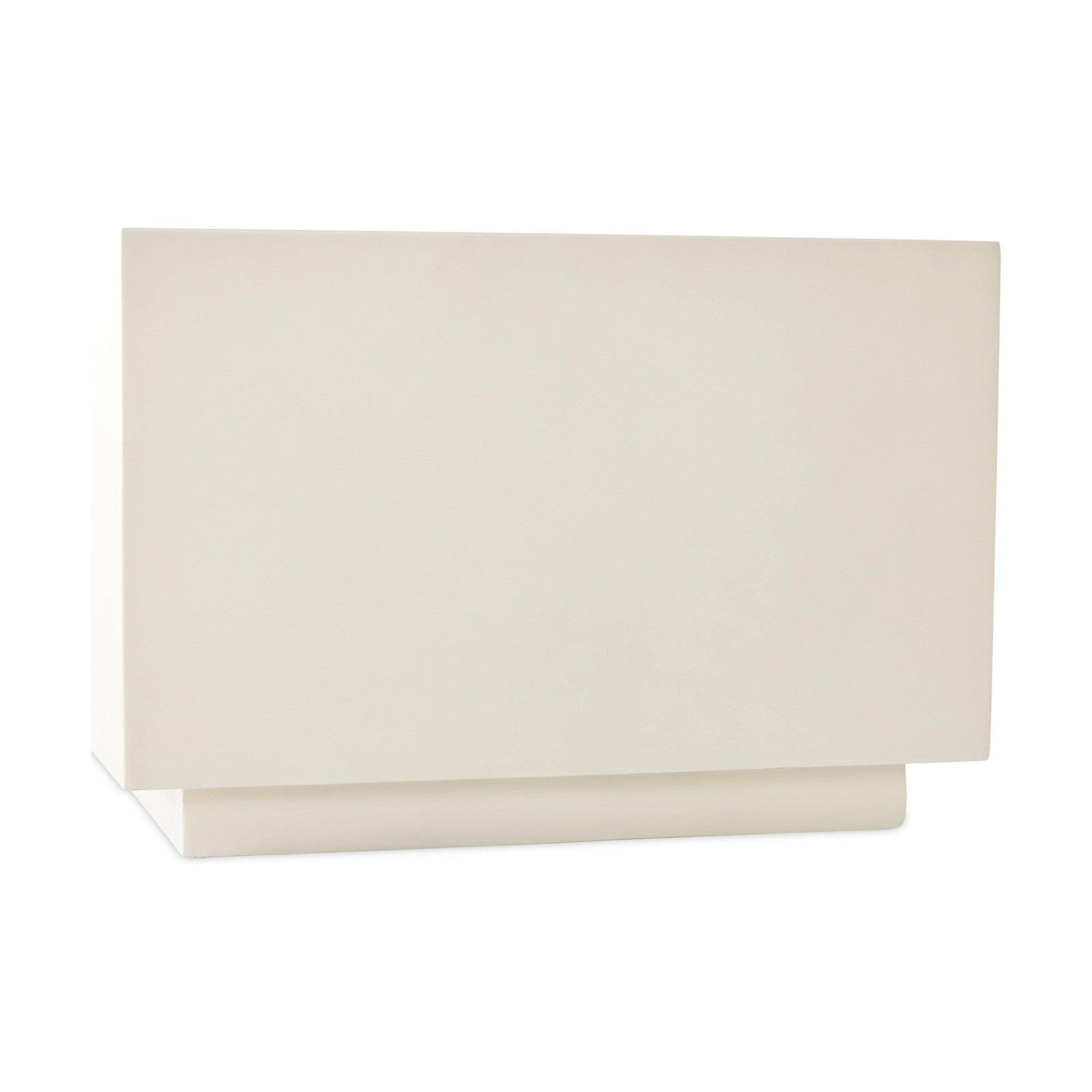 Parish Concrete Cube-White Concrete