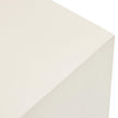 Parish Concrete Cube-White Concrete