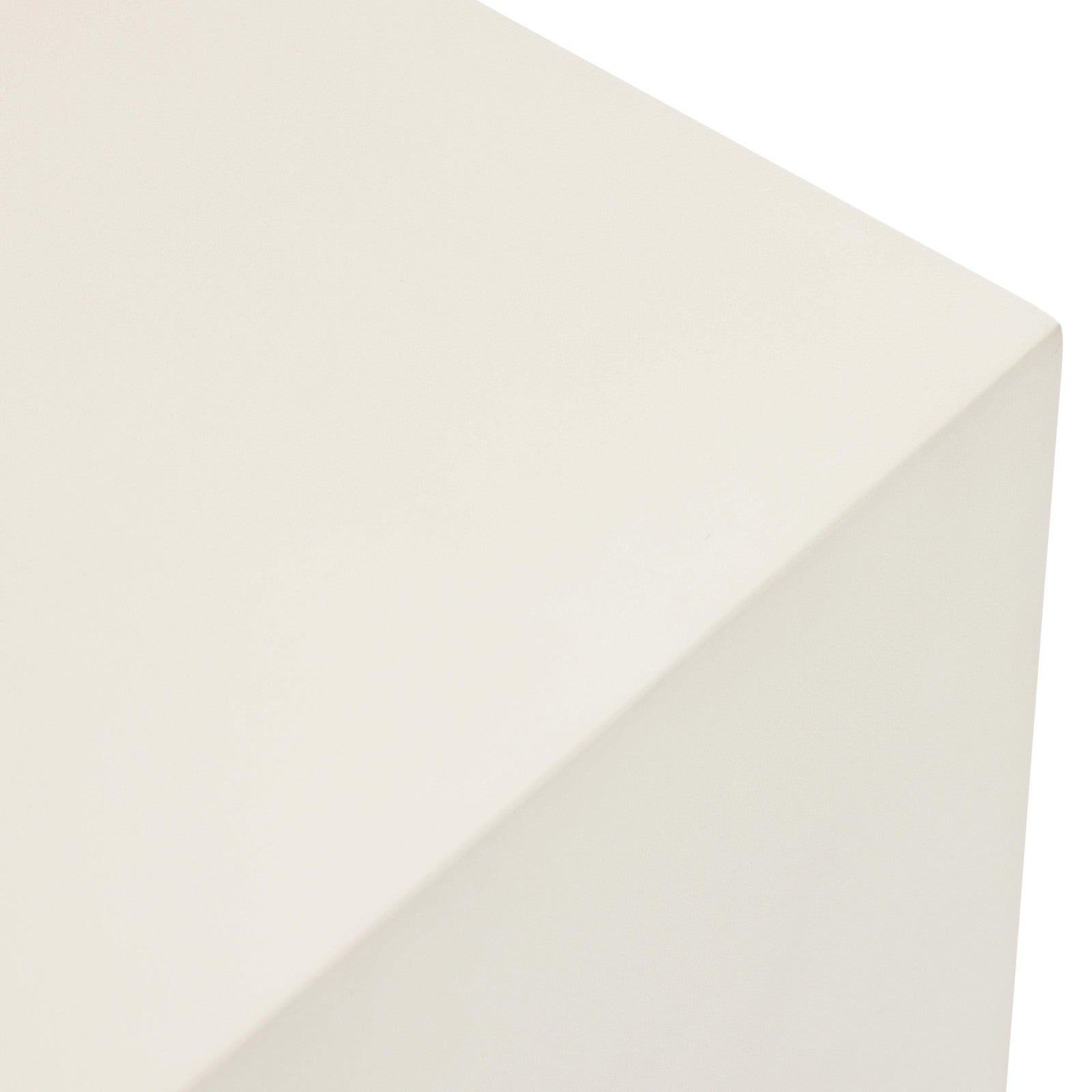 Parish Concrete Cube-White Concrete