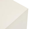 Parish Concrete Cube-White Concrete
