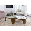 Sunpan Amara White Lounge Chair Clearance