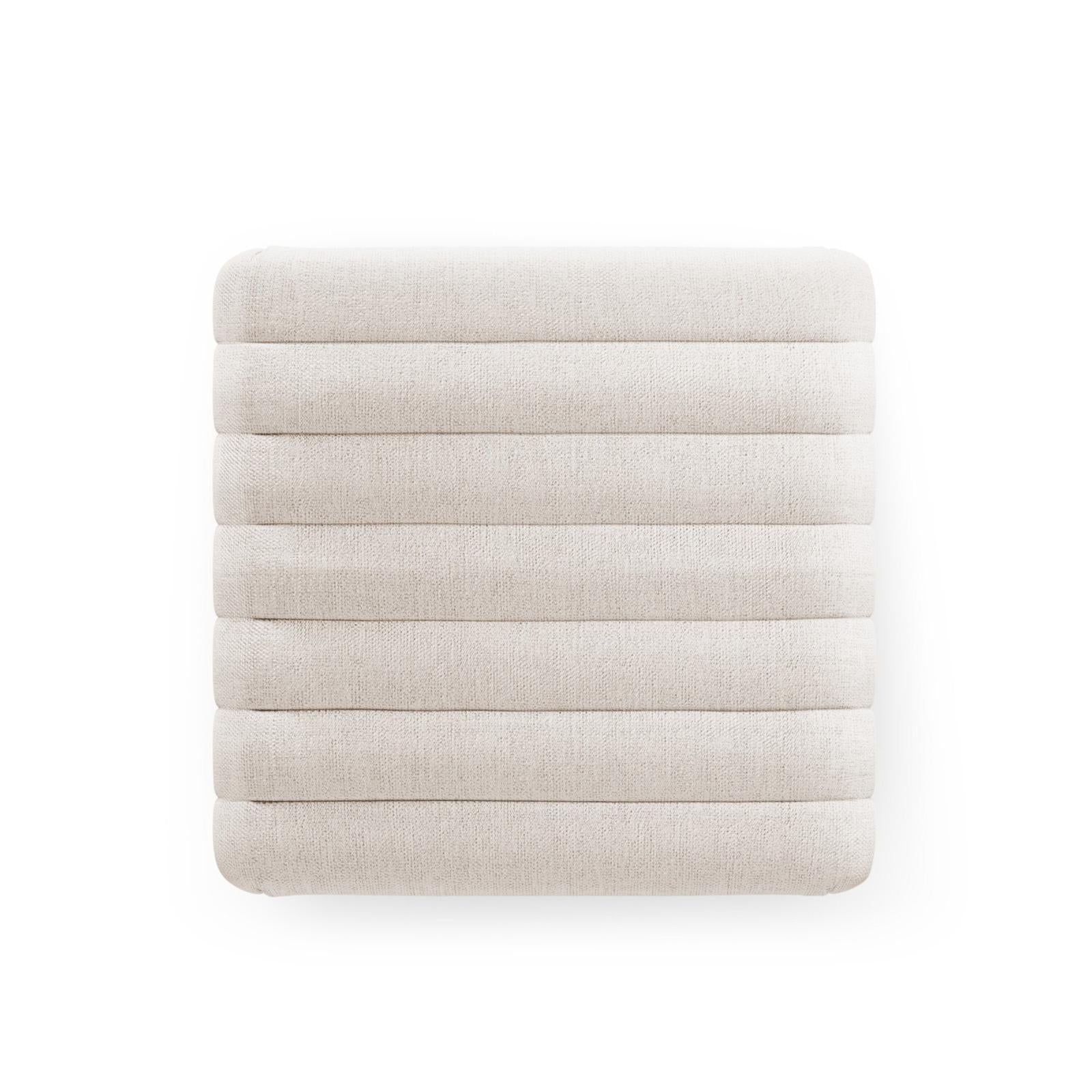 Four Hands Augustine Small Ottoman