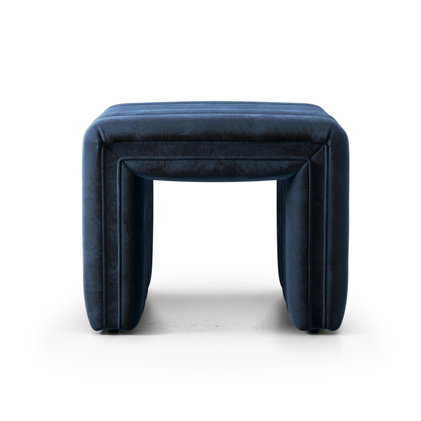 Four Hands Augustine Small Ottoman