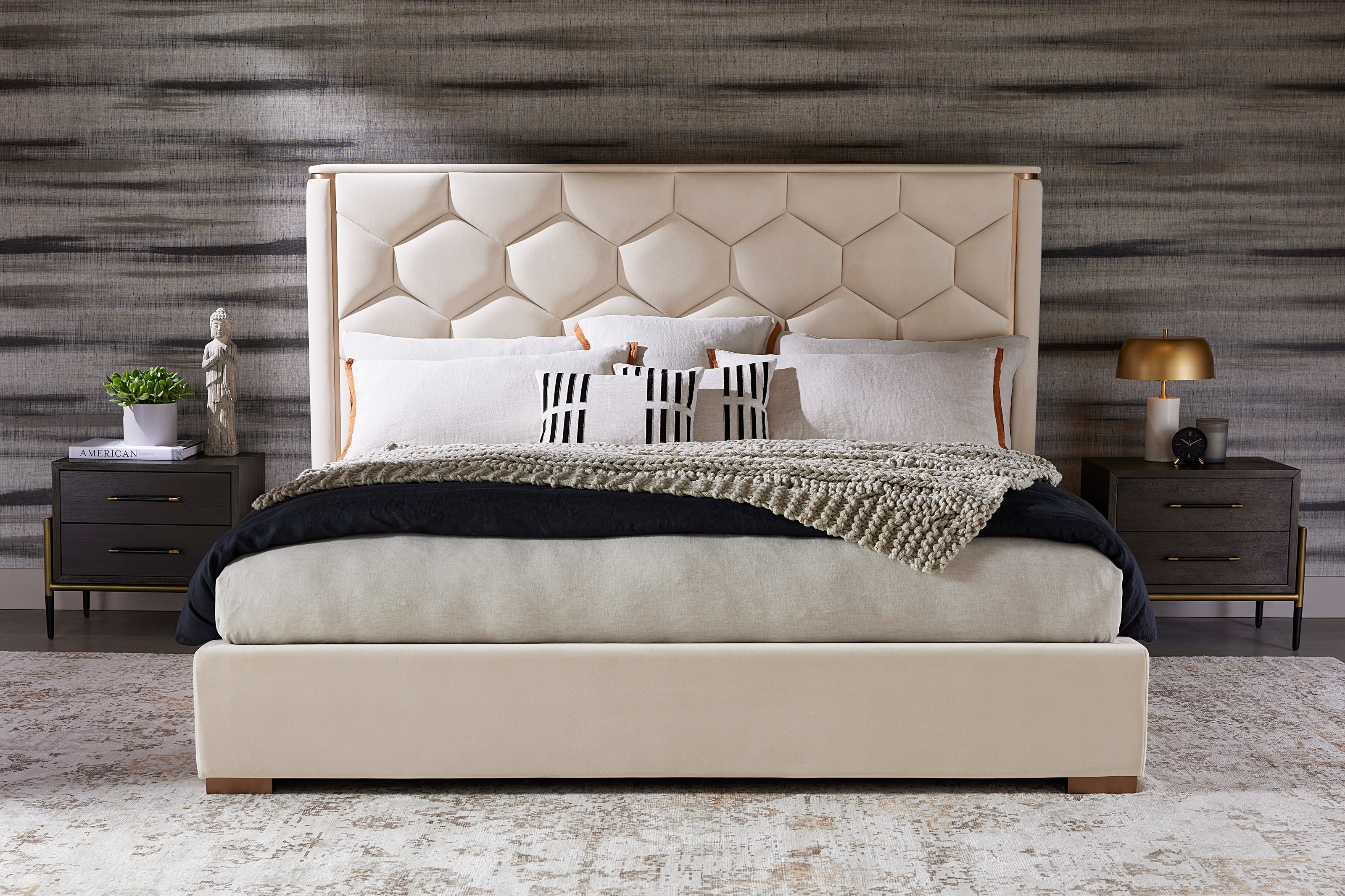 Sunpan Alisha King Bed