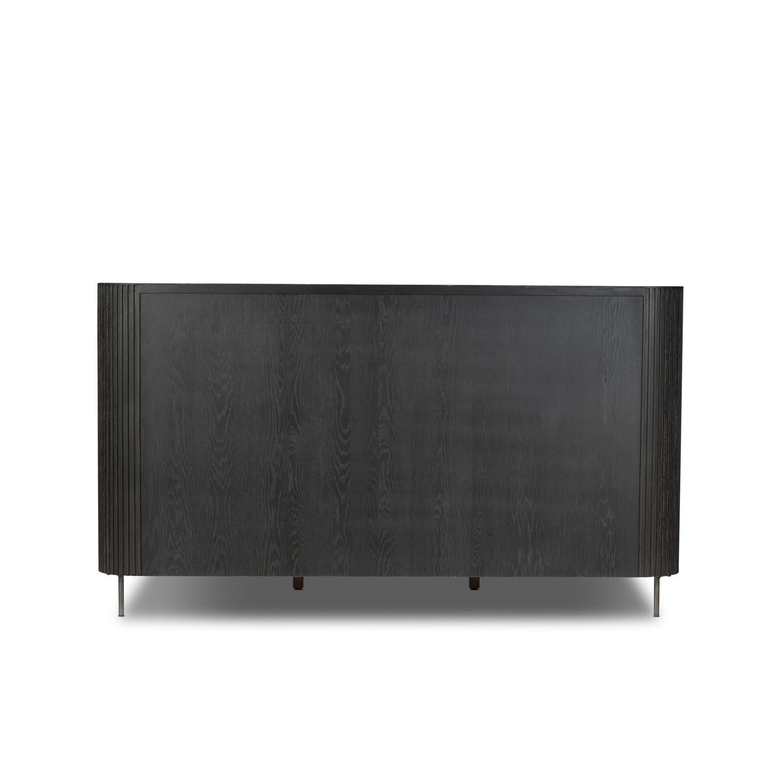 Four Hands Fletcher Bed Distressed Black