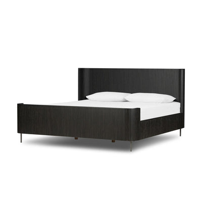 Four Hands Fletcher Bed Distressed Black