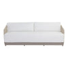 Sunpan Allariz White Greige Sofa