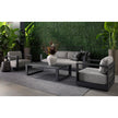 Sunpan Tavira Charcoal Armchair