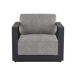 Sunpan Tavira Charcoal Armchair