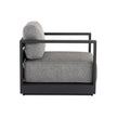Sunpan Tavira Charcoal Armchair