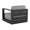 Sunpan Tavira Charcoal Armchair