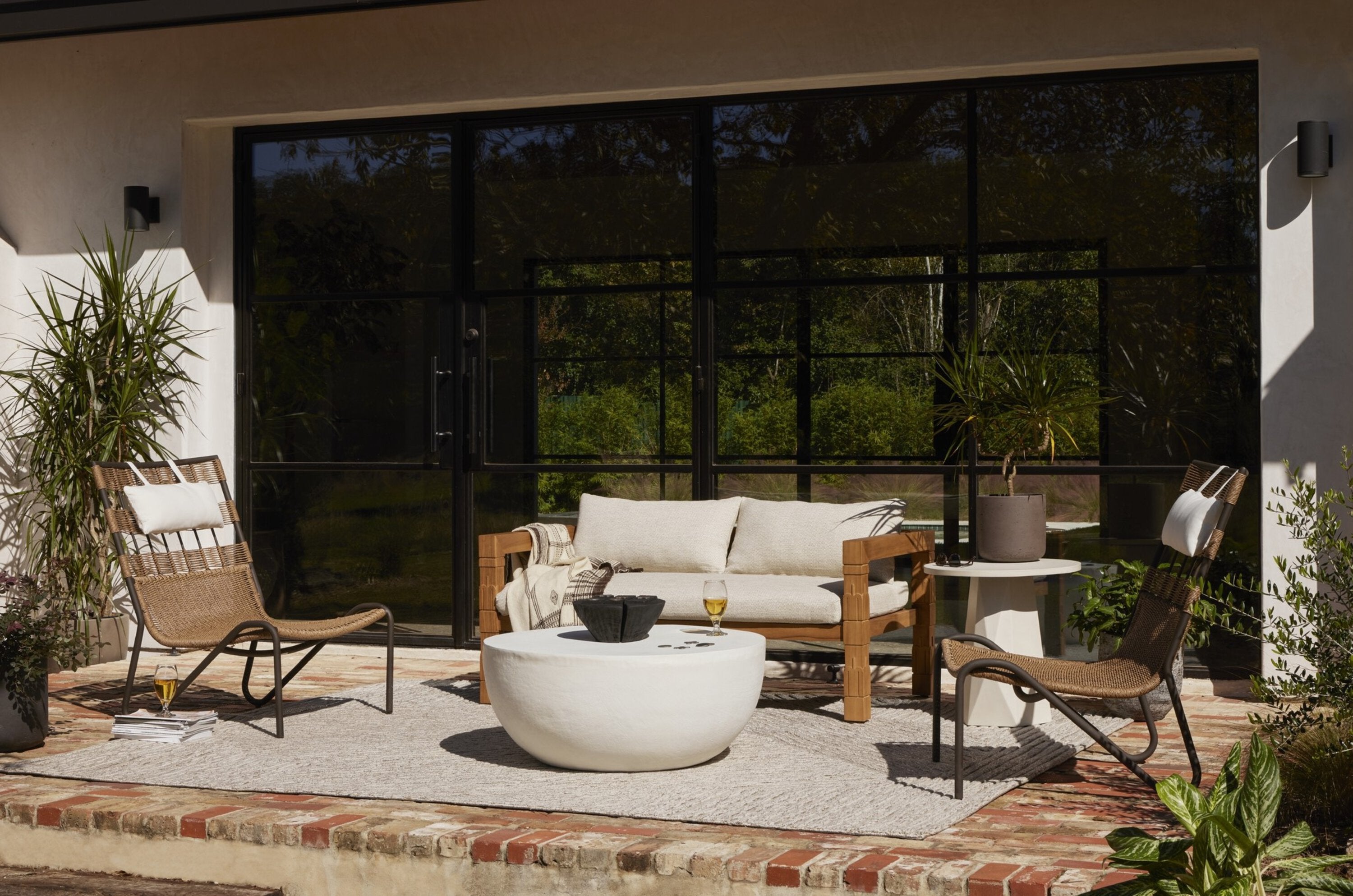 Four Hands Basil Outdoor Coffee Table