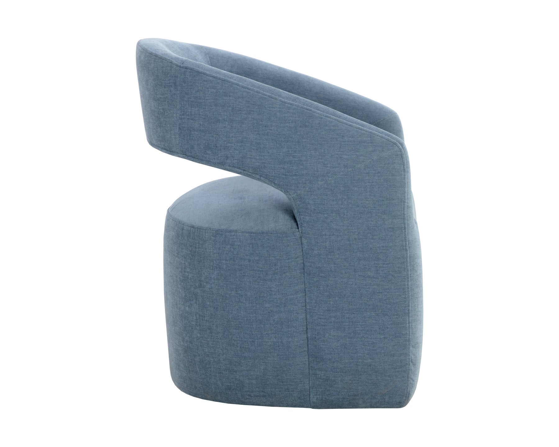 Sunpan Lloret Wheeled Dining Armchair