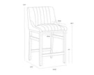 Sunpan Halden Counter Stool