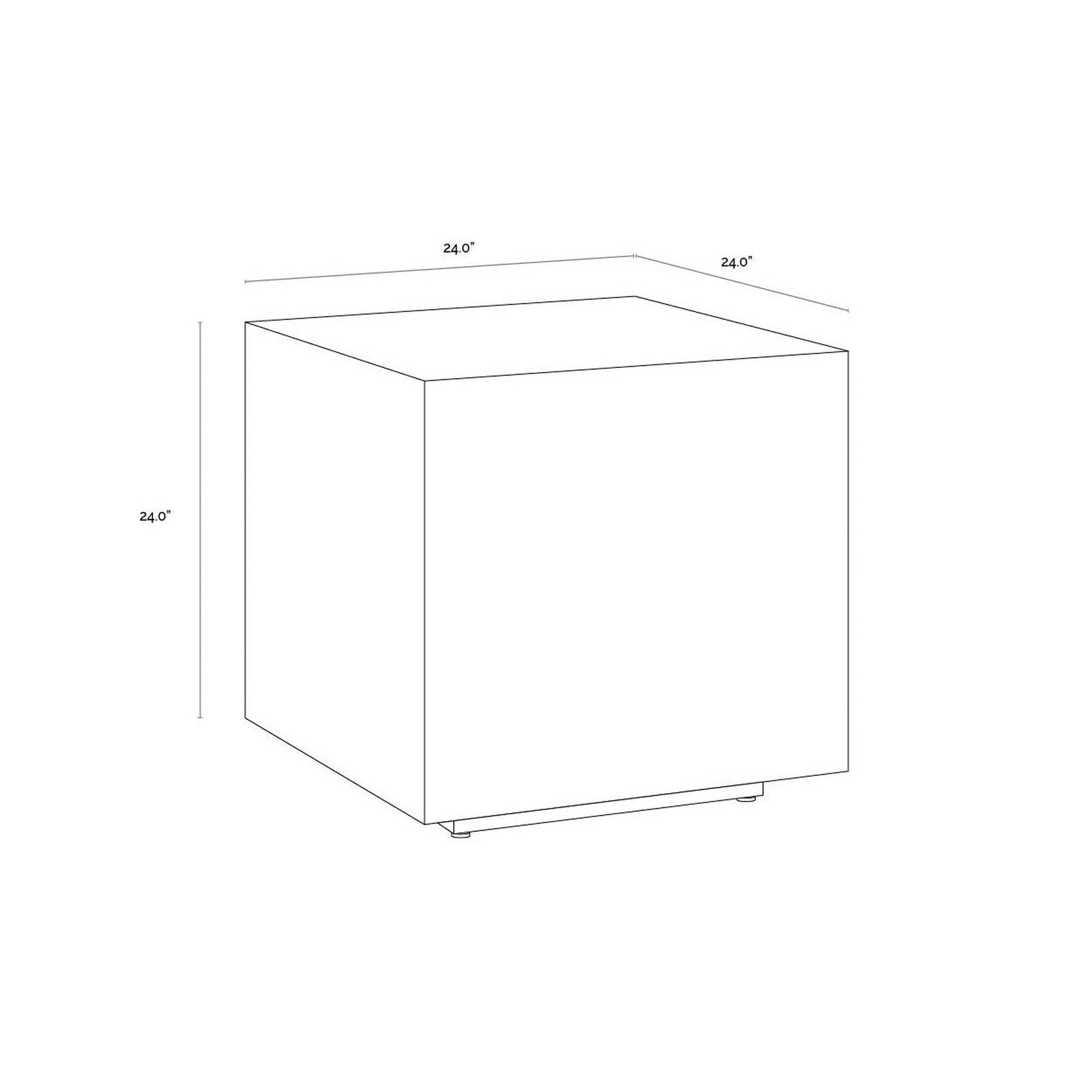 Sunpan Frezco Side Table