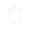 Sunpan Brie End Table