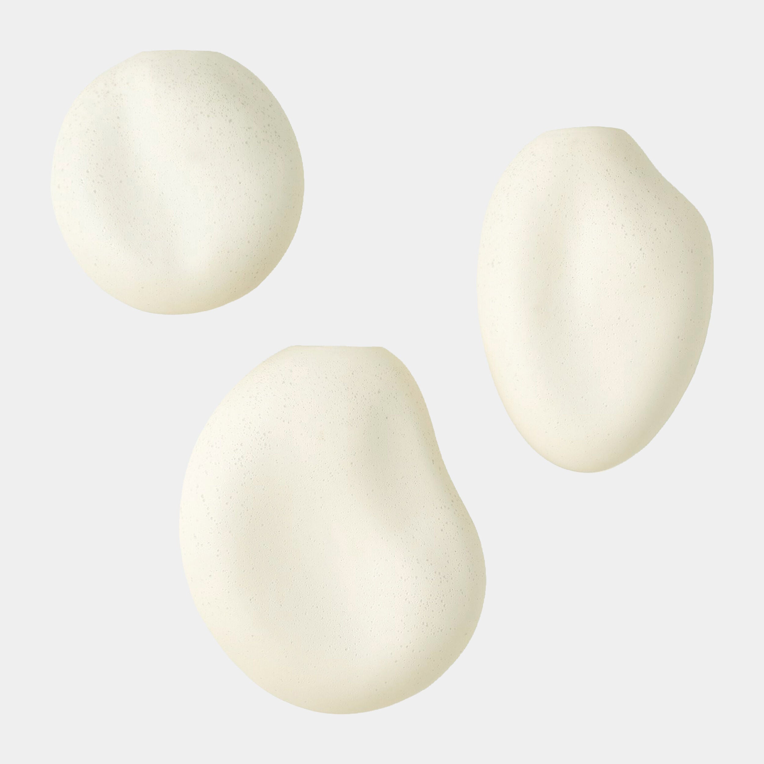 Global Views Pebble Wall Vases Set of 3