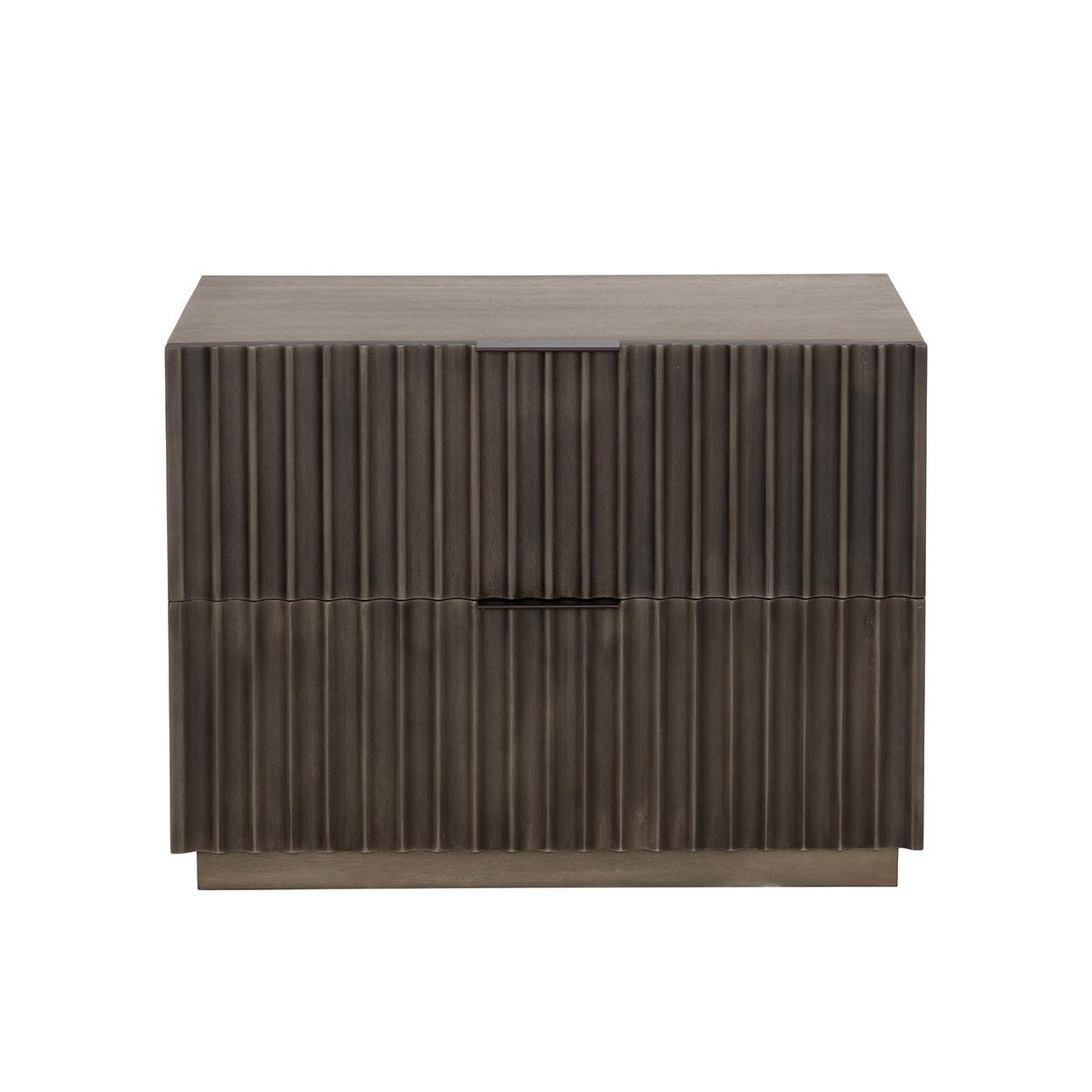 Sunpan Carlin Taupe Nightstand Clearance
