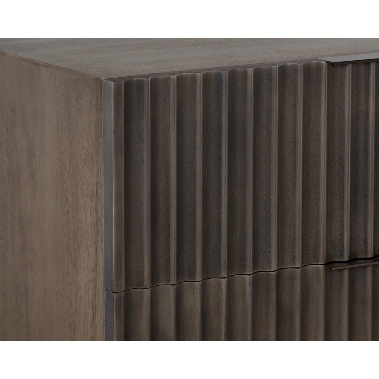 Sunpan Carlin Taupe Nightstand Clearance