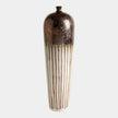Global Views Reactive Bronze Stripe Vessel