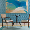 Woodbridge Furniture Powers Cane Arm Chair