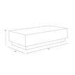 Sunpan Albans Coffee Table