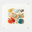 Global Views Fused Glass Wall Panel