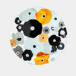 Global Views Fused Floral Charger