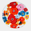 Global Views Fused Floral Charger