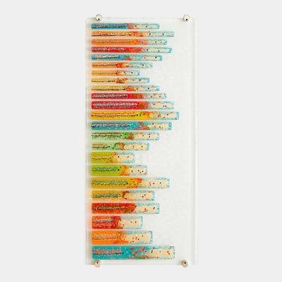 Global Views Sticks Fused Glass Wall Art