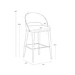 Sunpan Dezirae Barstool