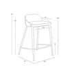 Sunpan Astra Counter Stool