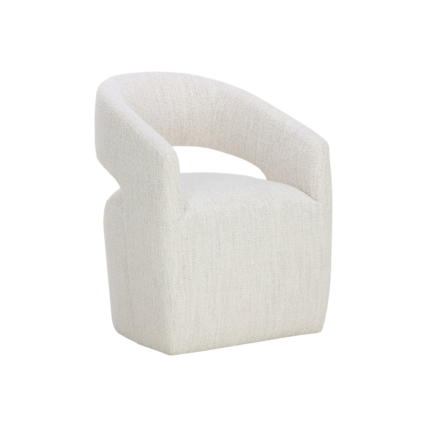 Sunpan Lloret Wheeled Dining Armchair