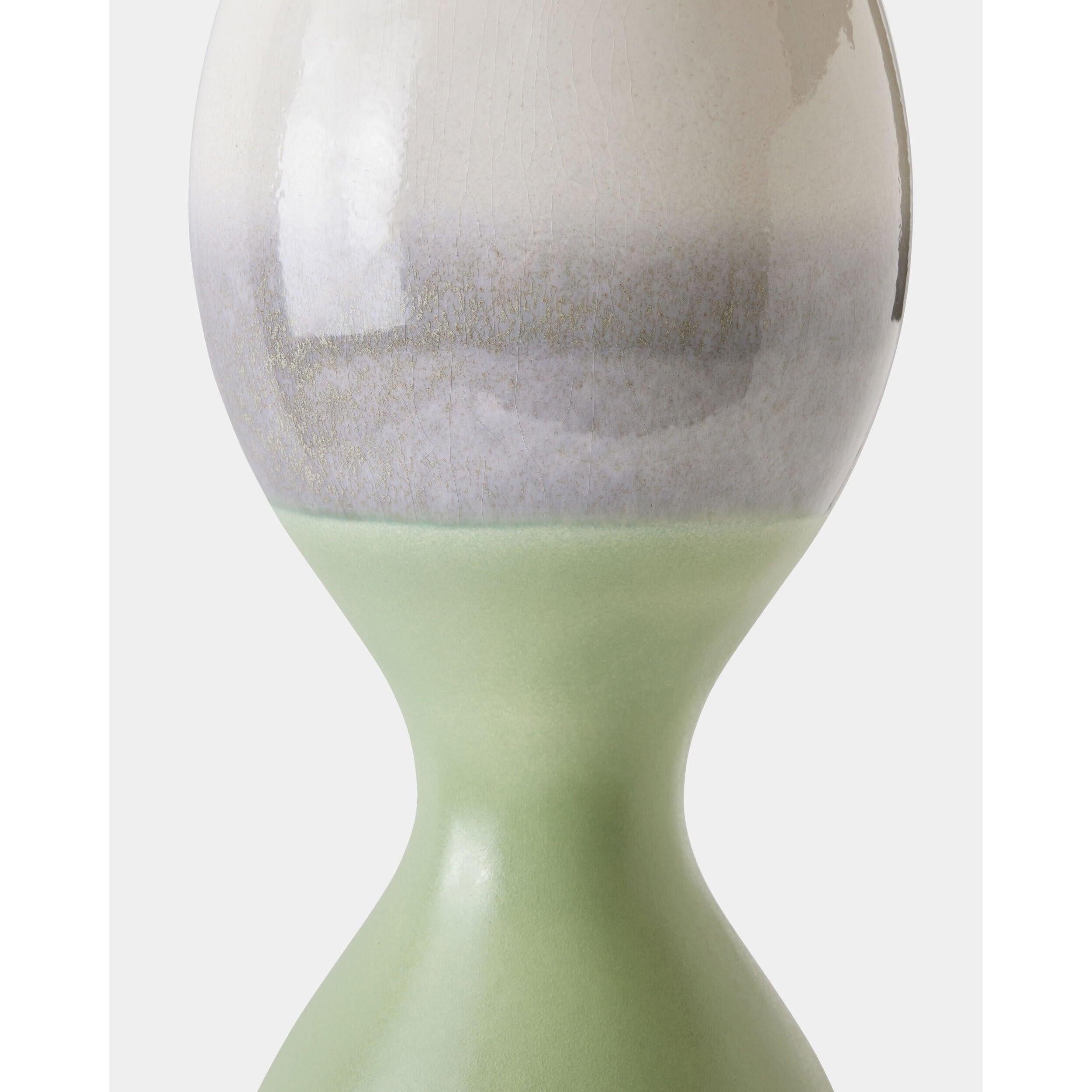 Global Views Bulb Striped Vase
