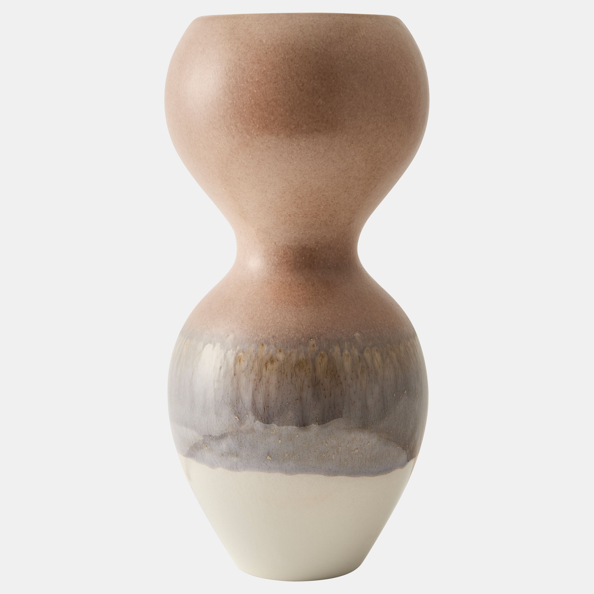 Global Views Bulb Striped Vase