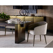 Sunpan Sheva Dining Armchair