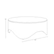Sunpan Guinevere Coffee Table